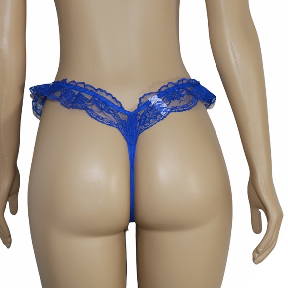 Laced Pearls Thong - Picture 3 of 5